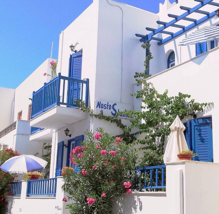 Nostos Studios At Saint George Beach Agios Georgios Chora Naxos Town Naxos City Exteriör bild