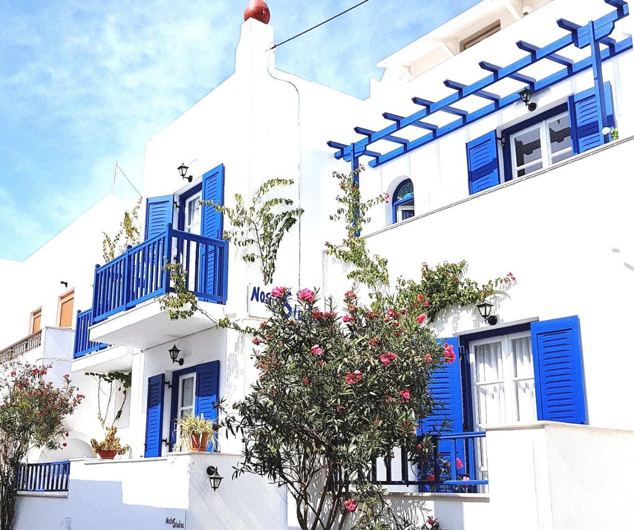Nostos Studios At Saint George Beach Agios Georgios Chora Naxos Town Naxos City Exteriör bild