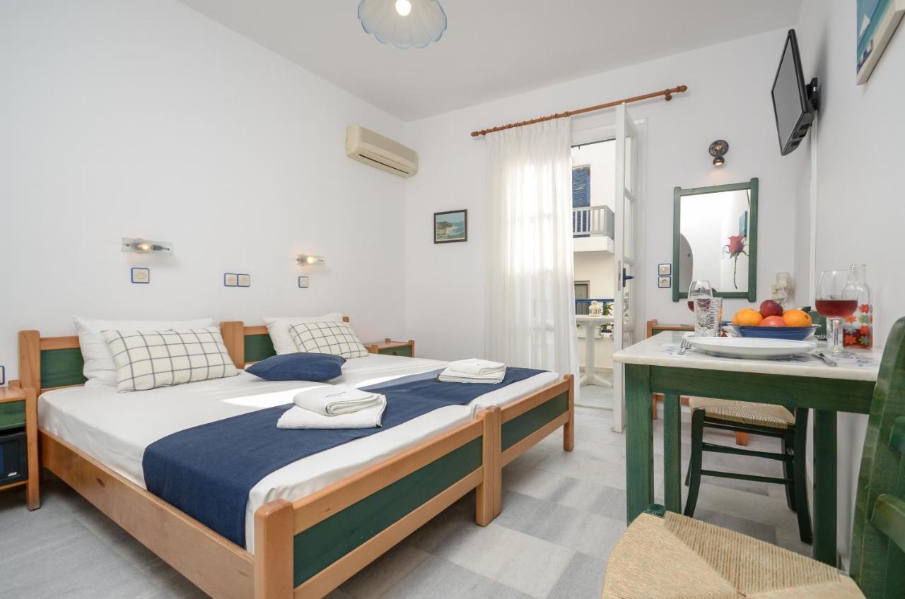 Nostos Studios At Saint George Beach Agios Georgios Chora Naxos Town Naxos City Exteriör bild