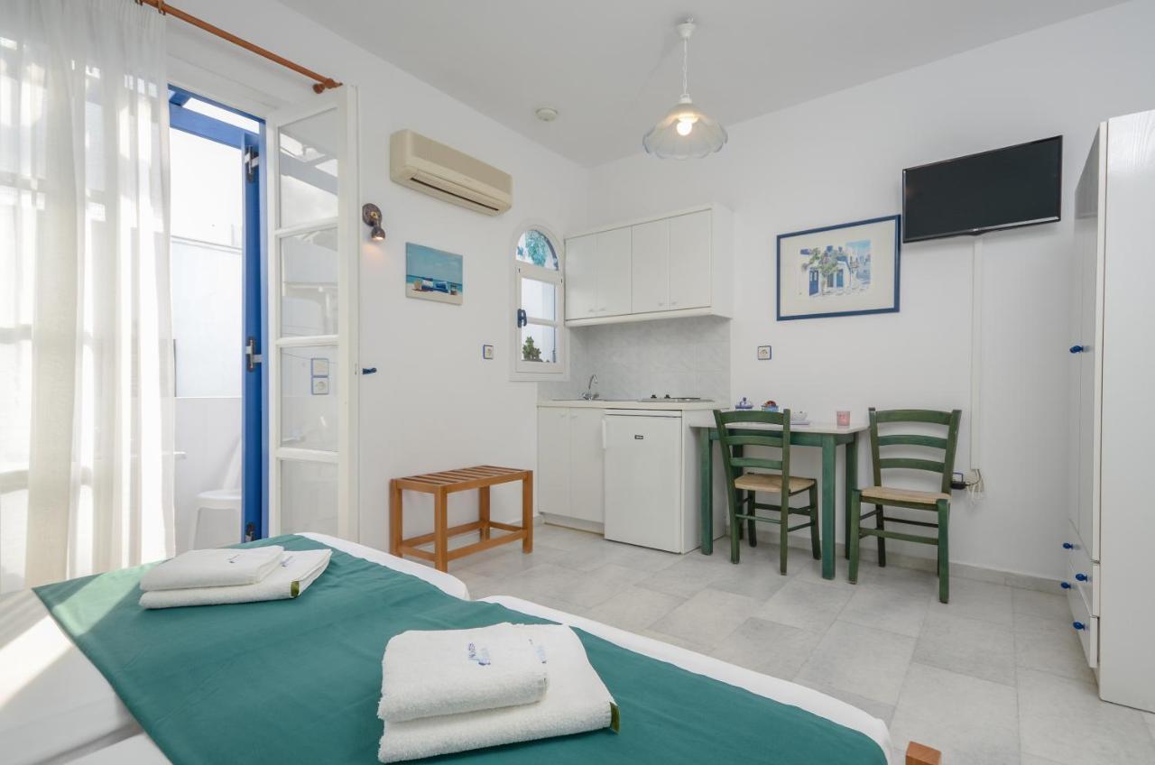Nostos Studios At Saint George Beach Agios Georgios Chora Naxos Town Naxos City Exteriör bild
